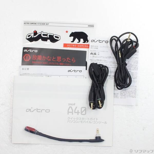 〔中古〕logicool(ロジクール) 〔展示品〕 ASTRO A40 TR ゲーミングヘッドセット 10th Anniversary A40TR-10THRD〔344-ud〕 |  | 04