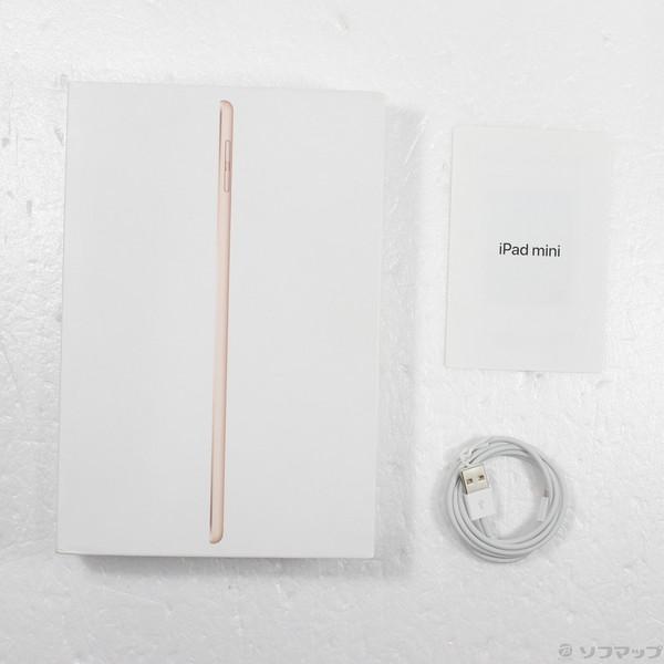 中古〕Apple(アップル) IPad Mini 第5世代 64GB ゴールド MUQY2J／A Wi-Fi〔368-ud〕 iPad 