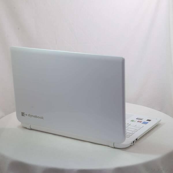 〔中古〕TOSHIBA(東芝) 格安安心パソコン dynabook T55／45MW PT55-45MSXW リュクスホワイト〔276-ud〕｜u-sofmap｜03