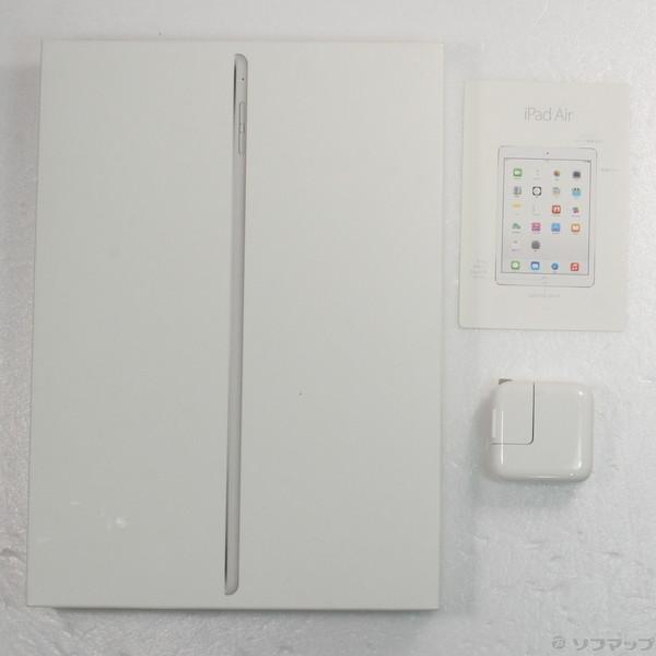 中古〕Apple(アップル) IPad Air 64GB シルバー MGKM2J／A Wi-Fi〔196-ud〕 iPad