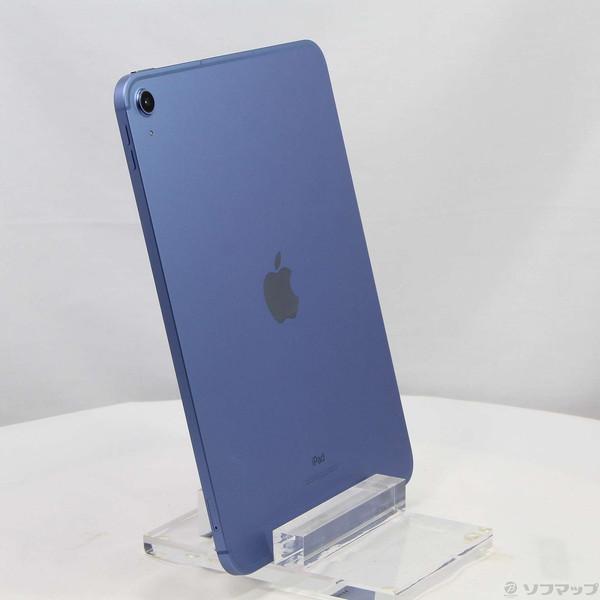 中古〕Apple(アップル) 〔展示品〕 IPad 第10世代 64GB ブルー MQ6K3J／A SIMフリー〔258-ud〕 iPad 