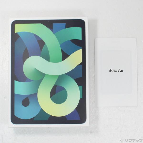オープニング大セール】【オープニング大セール】〔中古〕Apple(アップル) IPad Air 第4世代 64GB グリーン MYFR2J／A Wi- Fi〔384-ud〕 iPad