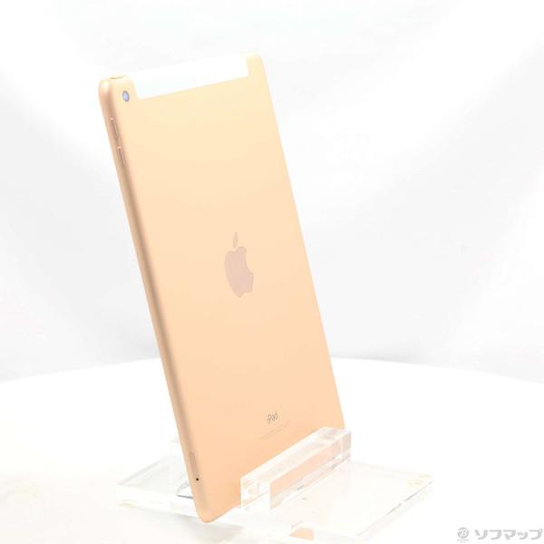 中古〕Apple(アップル) IPad 第6世代 32GB ゴールド MRM02J/A SoftBank〔198-ud〕 iPad 〔中古〕Apple(アップル) iPad 第6世代 32GB ゴールド MRM02J/A SoftBankロック解除SIMフリー〔349-ud〕