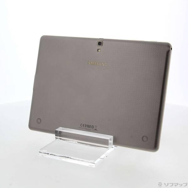 〔中古〕SAMSUNG(サムスン) GALAXY Tab S 32GB チタニウムブロンズ SMT800NTSEXJP Wi-Fi〔377-ud〕 | 