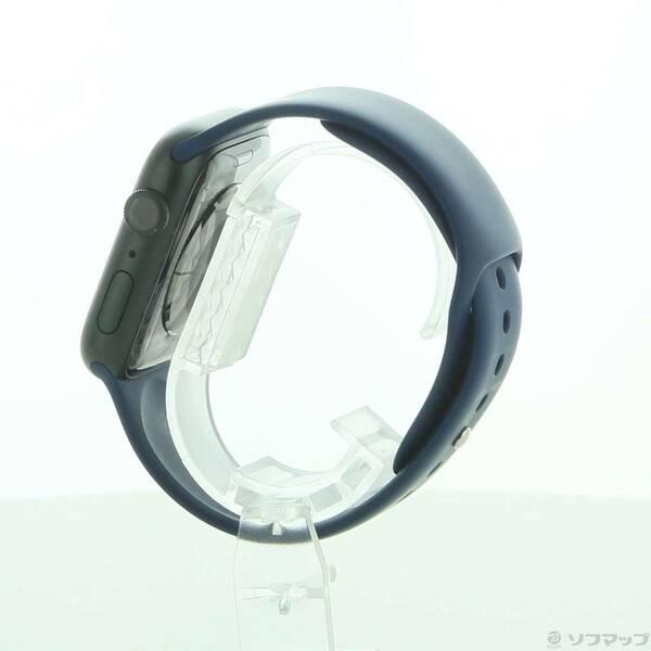 〔中古〕Apple(アップル) Apple Watch Series 7 GPS 45mm グリーンアルミニウムケース アビスブルースポーツバンド〔258-ud〕 |  | 01