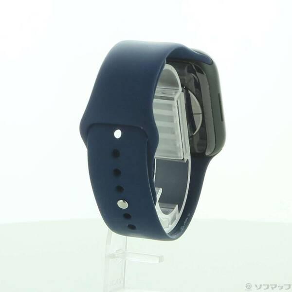 〔中古〕Apple(アップル) Apple Watch Series 7 GPS 45mm グリーンアルミニウムケース アビスブルースポーツバンド〔258-ud〕 |  | 02