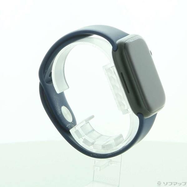 〔中古〕Apple(アップル) Apple Watch Series 7 GPS 45mm グリーンアルミニウムケース アビスブルースポーツバンド〔258-ud〕 |  | 03