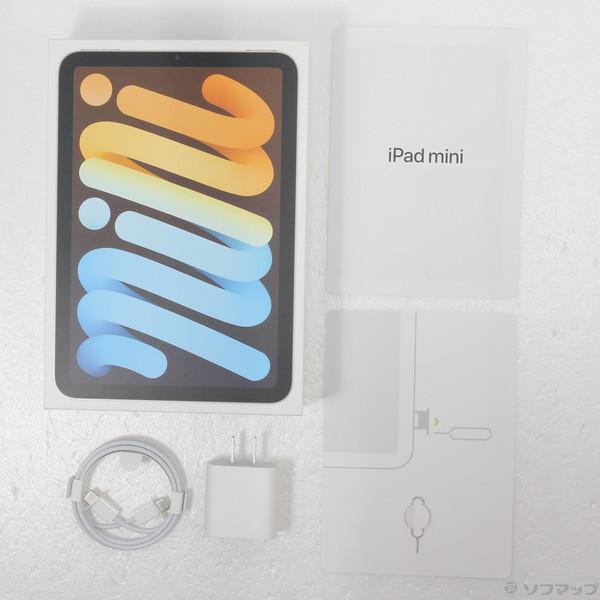 中古〕Apple(アップル) IPad Mini 第6世代 256GB スターライト MK8H3J／A SIMフリー〔295-ud〕 iPad 