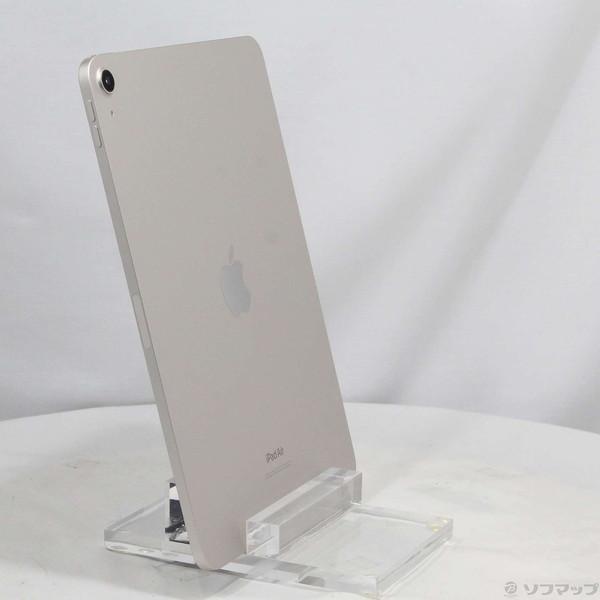 〔中古〕Apple(アップル) iPad Air 第5世代 64GB スターライト MM9F3J／A Wi-Fi〔295-ud〕