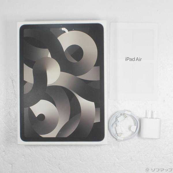 中古〕Apple(アップル) IPad Air 第5世代 256GB スターライト MM9P3J/A Wi-Fi〔295-ud〕 iPad 〔中古〕Apple(アップル) iPad Air 第5世代 64GB スターライト MM9F3J/A Wi-Fi〔295-ud〕