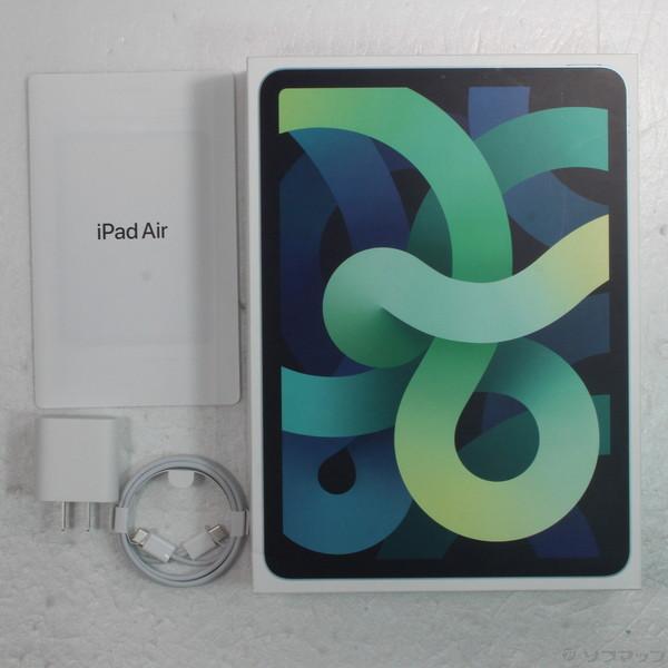 最安値挑戦】【最安値挑戦】〔中古〕Apple(アップル) IPad Air 第4世代 64GB グリーン MYFR2J/A Wi-Fi〔252-ud〕 iPad 〔中古〕Apple(アップル) iPad Air 第4世代 256GB グリーン MYH72J/A SIMフリー〔352-ud〕