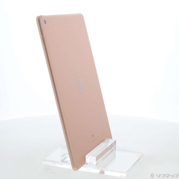 〔中古〕Apple(アップル) iPad 第7世代 128GB ゴールド MW792J／A Wi-Fi〔305-ud〕