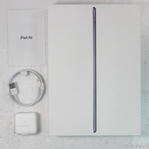 中古〕Apple(アップル) IPad Air 第3世代 64GB スペースグレイ MUUJ2J／A Wi-Fi〔276-ud〕 iPad 