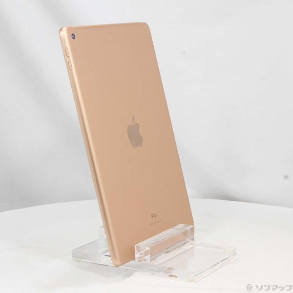 〔中古〕Apple(アップル) iPad 第7世代 128GB ゴールド MW792J／A Wi-Fi〔344-ud〕