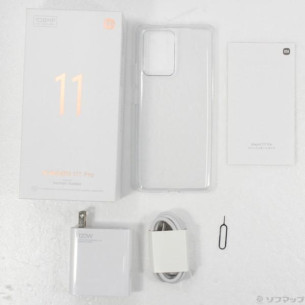 〔中古〕Xiaomi(シャオミ) Xiaomi 11T Pro 128GB セレスティアルブルー 2107113SR SIMフリー〔349-ud〕｜u-sofmap｜05