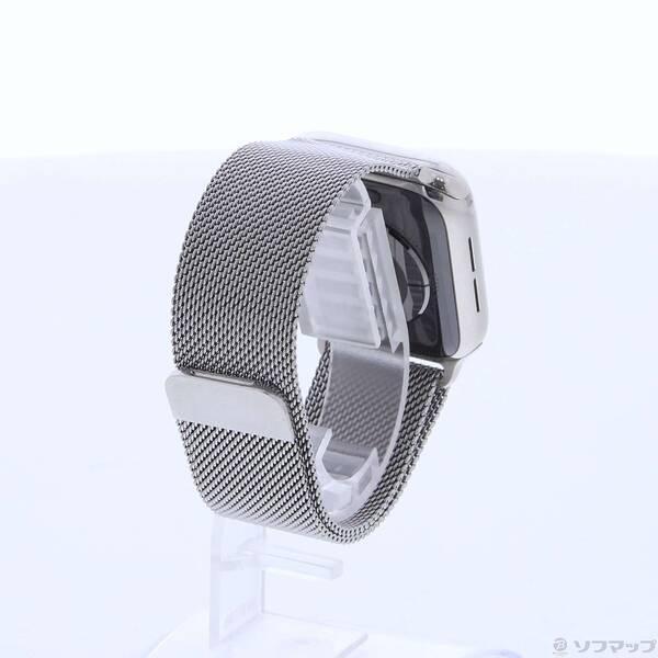 〔中古〕Apple(アップル) Apple Watch Series 4 GPS + Cellular 40mm ステンレススチールケース ミラネーゼループ〔368-ud〕 |  | 02