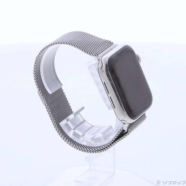 〔中古〕Apple(アップル) Apple Watch Series 4 GPS + Cellular 40mm ステンレススチールケース ミラネーゼループ〔368-ud〕 |  | 03