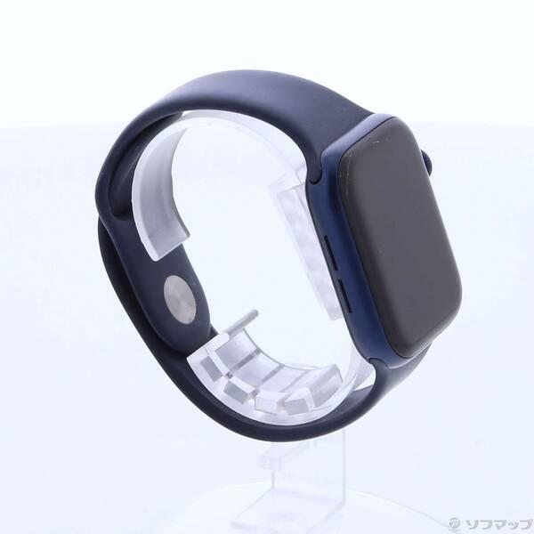 〔中古〕Apple(アップル) Apple Watch Series 6 GPS + Cellular 44mm ブルーアルミニウムケース ディープネイビースポーツバンド〔349-ud〕｜u-sofmap｜04