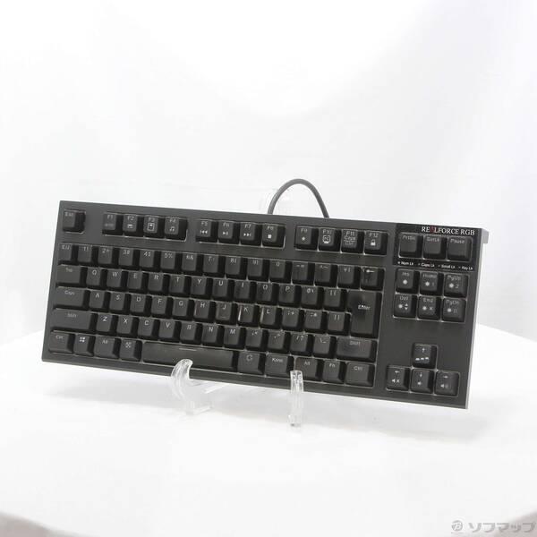 〔中古〕東プレ REALFORCE RGB TKL／R2TLA-JP4G-BK〔262-ud〕 | 