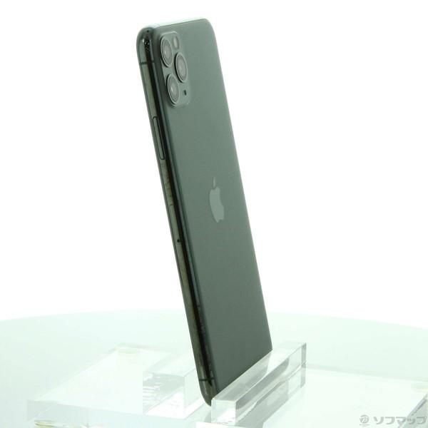 〔中古〕Apple(アップル) iPhone11 Pro Max 256GB ミッドナイトグリーン NWHM2J／A SIMフリー〔262-ud〕｜u-sofmap｜04
