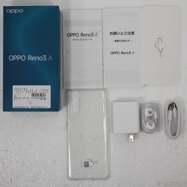 〔中古〕OPPO(オッポ) OPPO Reno3 A 128GB ブラック A002OP Y!mobile〔258-ud〕｜u-sofmap｜05