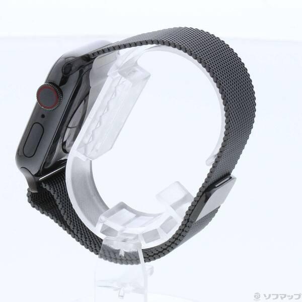 〔中古〕Apple(アップル) Apple Watch Series 5 GPS + Cellular 40mm スペースブラックステンレススチールケース スペースブラックミラネーゼループ〔305-ud〕 |  | 01
