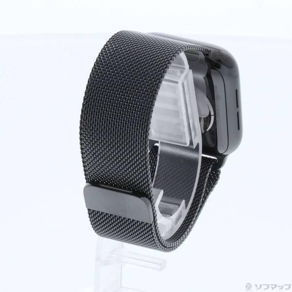 〔中古〕Apple(アップル) Apple Watch Series 5 GPS + Cellular 40mm スペースブラックステンレススチールケース スペースブラックミラネーゼループ〔305-ud〕 |  | 02