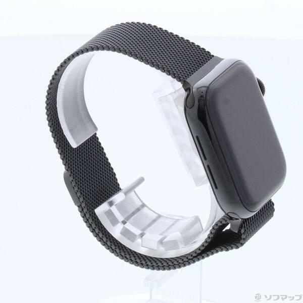 〔中古〕Apple(アップル) Apple Watch Series 5 GPS + Cellular 40mm スペースブラックステンレススチールケース スペースブラックミラネーゼループ〔305-ud〕 |  | 03