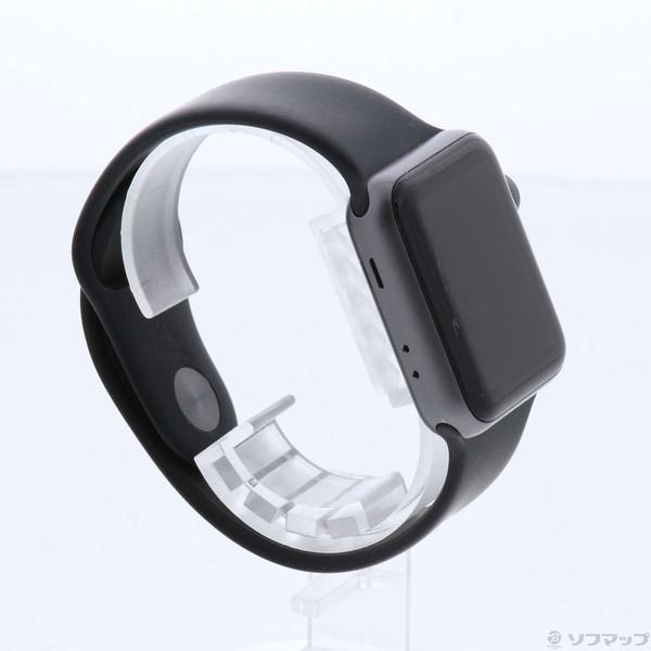 〔中古〕Apple(アップル) Apple Watch Series 3 GPS 38mm スペースグレイアルミニウムケース ブラックスポーツバンド〔198-ud〕｜u-sofmap｜04