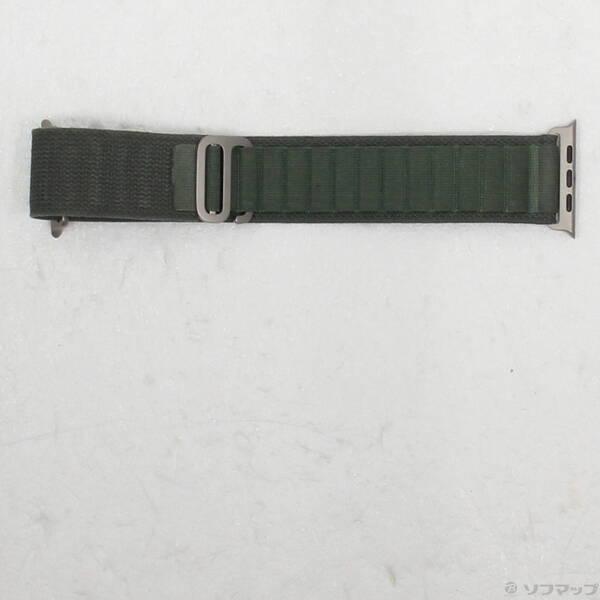 〔中古〕Apple(アップル) 〔展示品〕 49mmケース用 グリーンアルパインループ M 3L362FE／A〔371-ud〕 | 