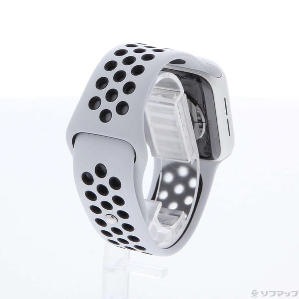 〔中古〕Apple(アップル) Apple Watch Series 4 Nike+ GPS 40mm シルバーアルミニウムケース ピュアプラチナム／ブラックNikeスポーツバンド〔349-ud〕｜u-sofmap｜03