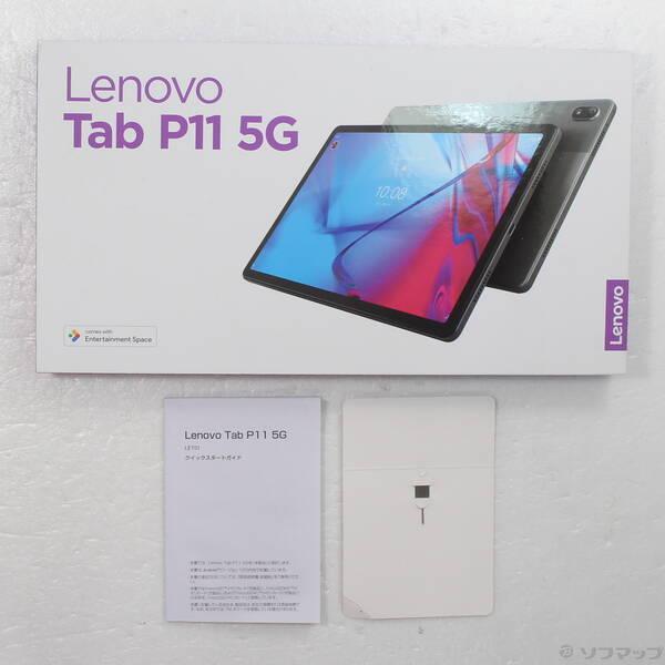 〔中古〕Lenovo(レノボジャパン) Lenovo Tab P11 5G 64GB ストームグレー LET01 au〔295-ud〕 |  | 04