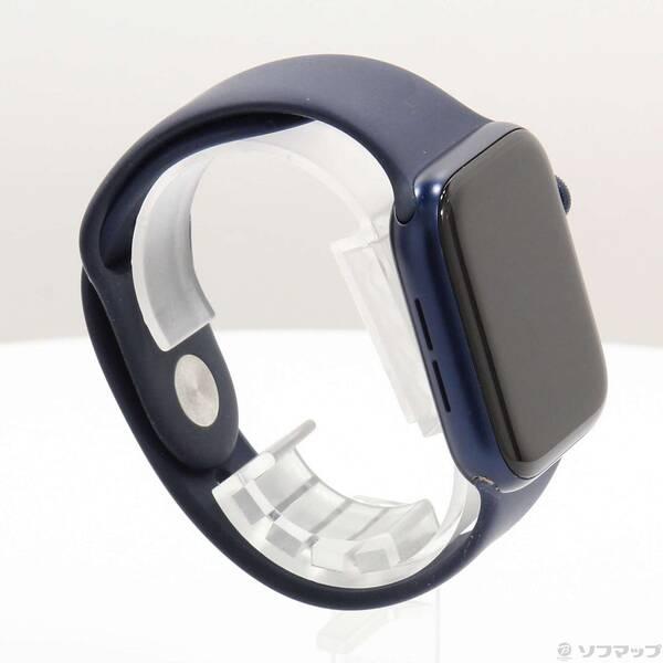 中古〕Apple(アップル) Apple Watch Series 6 GPS 44mm ブルー 中古〕Apple(アップル) Apple Watch Series 6 GPS 44mm ブルー