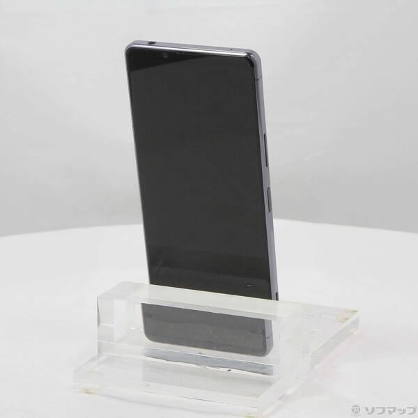 中古〕SONY(ソニー) Xperia 1 II 128GB パープル SO-51A docomoロック  