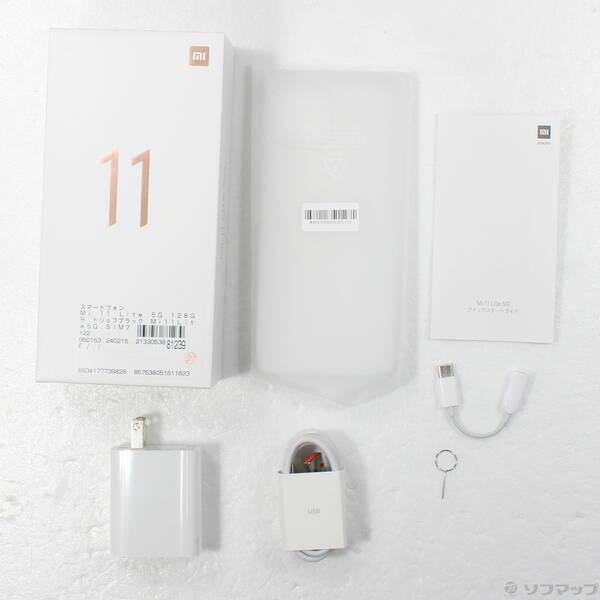 〔中古〕Xiaomi(シャオミ) Mi 11 Lite 5G 128GB トリュフブラック Mi11Lite5G SIMフリー〔377-ud〕｜u-sofmap｜05