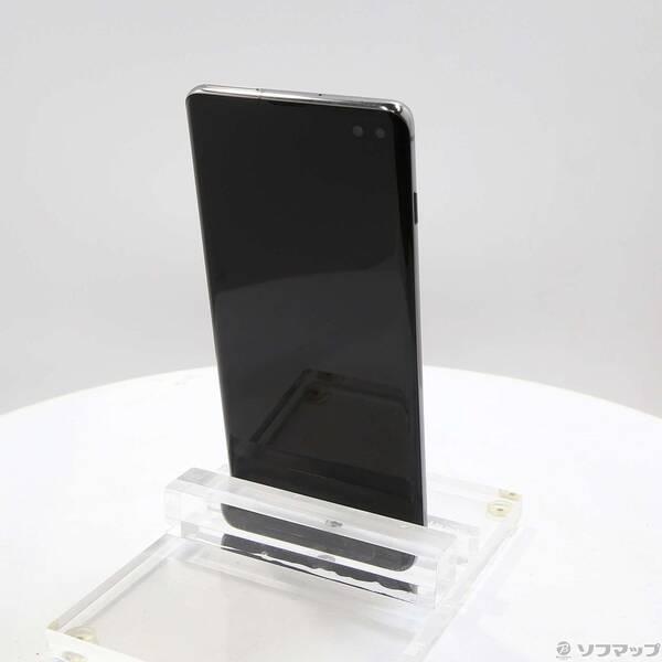 中古〕SAMSUNG(サムスン) GALAXY S10+ 128GB プリズムブラック