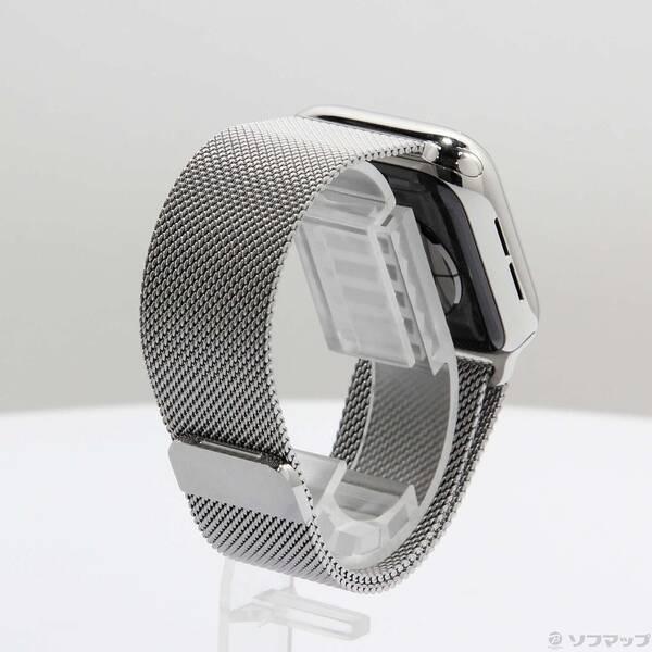 〔中古〕Apple(アップル) Apple Watch Series 5 GPS + Cellular 40mm ステンレススチールケース ミラネーゼループ〔368-ud〕｜u-sofmap｜03