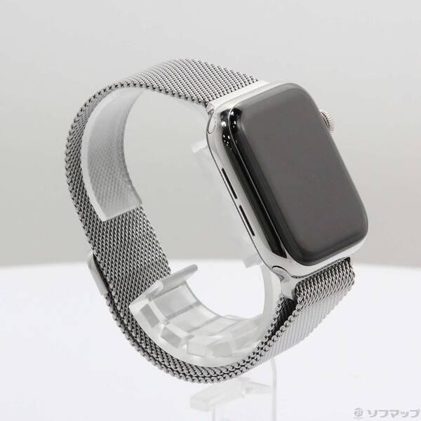 〔中古〕Apple(アップル) Apple Watch Series 5 GPS + Cellular 40mm ステンレススチールケース ミラネーゼループ〔368-ud〕｜u-sofmap｜04