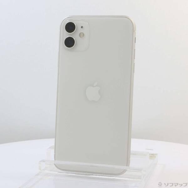 〔中古〕Apple(アップル) iPhone11 64GB ホワイト MWLU2J／A SIMフリー〔348-ud〕 | 