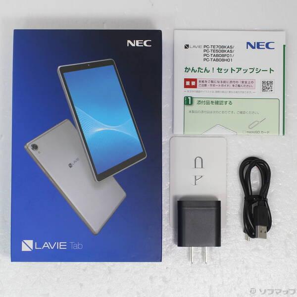 〔中古〕NEC(エヌイーシー) LaVie Tab E TE708／KAS 64GB シルバー PC-TE708KAS Wi-Fi〔384-ud〕｜u-sofmap｜05