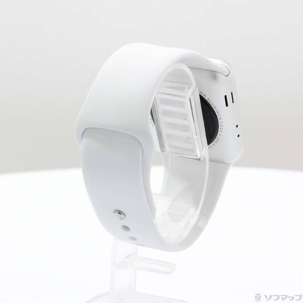 〔中古〕Apple(アップル) Apple Watch Series 3 GPS 38mm シルバーアルミニウムケース ホワイトスポーツバンド〔305-ud〕｜u-sofmap｜03