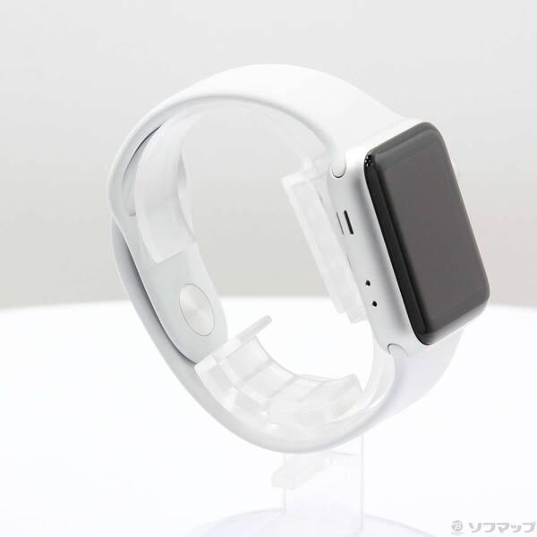 〔中古〕Apple(アップル) Apple Watch Series 3 GPS 38mm シルバーアルミニウムケース ホワイトスポーツバンド〔305-ud〕｜u-sofmap｜04