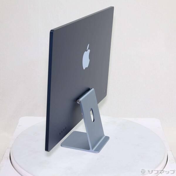 〔中古〕Apple(アップル) iMac 24-inch Mid 2021 MGPK3J／A Apple M1 8コアCPU_8コアGPU 8GB SSD256GB ブルー 〔13.6 Ventura〕〔348-ud〕｜u-sofmap｜02
