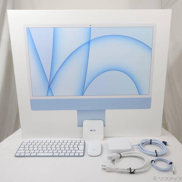 〔中古〕Apple(アップル) iMac 24-inch Mid 2021 MJV93J／A Apple M1 8コアCPU_7コアGPU 8GB SSD256GB ブルー 〔14.4 Sonoma〕〔276-ud〕｜u-sofmap｜05