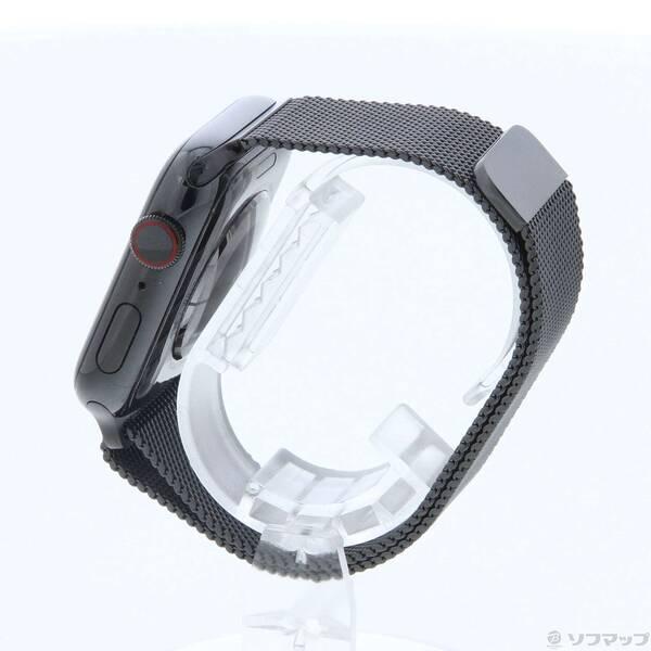 〔中古〕Apple(アップル) Apple Watch Series 5 GPS + Cellular 44mm スペースブラックステンレススチールケース スペースブラックミラネーゼループ〔344-ud〕｜u-sofmap｜02