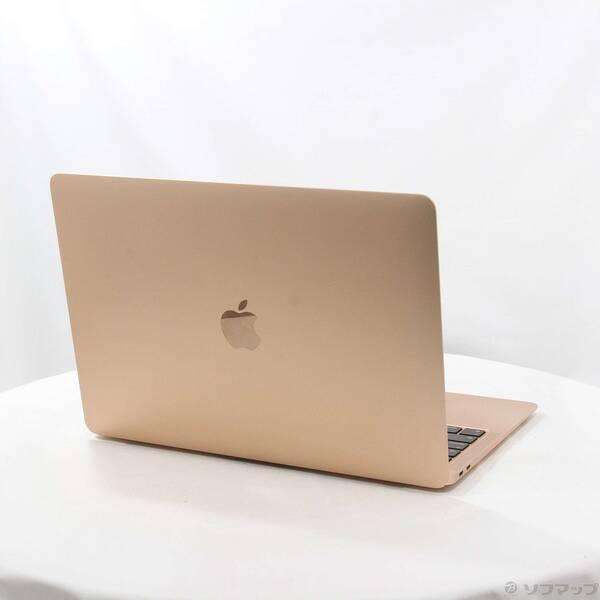 〔中古〕Apple(アップル) MacBook Air 13.3-inch Early 2020 MVH52J／A Core_i5 1.1GHz 8GB SSD512GB ゴールド 〔10.15 Catalina〕〔198-ud〕