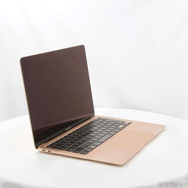 〔中古〕Apple(アップル) MacBook Air 13.3-inch Early 2020 MVH52J／A Core_i5 1.1GHz 8GB SSD512GB ゴールド 〔10.15 Catalina〕〔198-ud〕