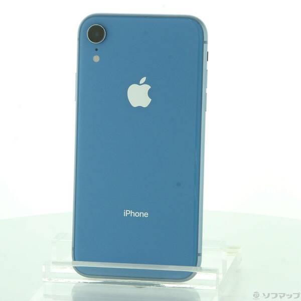 〔中古〕Apple(アップル) iPhoneXR 128GB ブルー MT0U2J／A SoftBank〔247-ud〕 | 