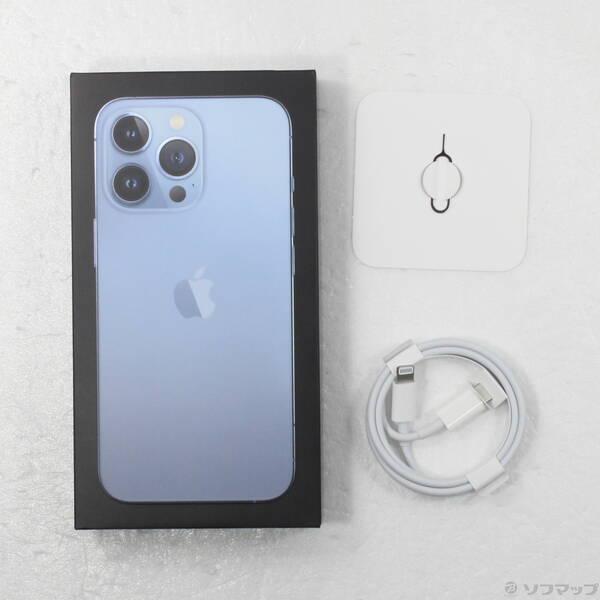 中古〕Apple(アップル) iPhone13 Pro 128GB シエラブルー MLUK3J／A