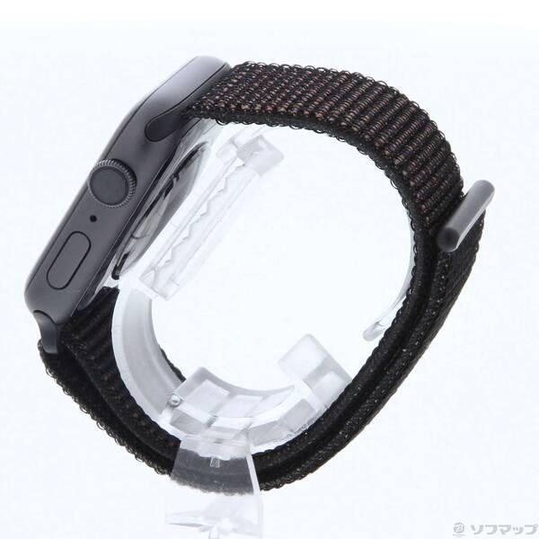 〔中古〕Apple(アップル) Apple Watch Series 4 GPS 44mm スペースグレイアルミニウムケース ブラックスポーツループ〔258-ud〕｜u-sofmap｜02